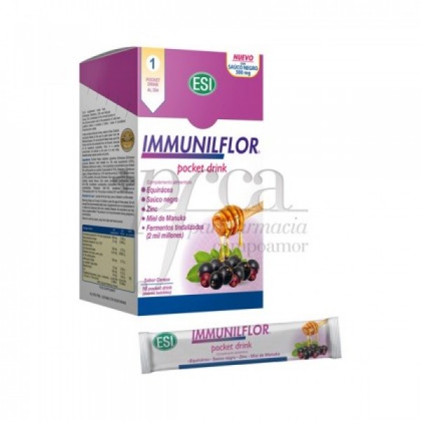 Immunilflor Drink Pocket Esi 16 Sobres Bebibles 