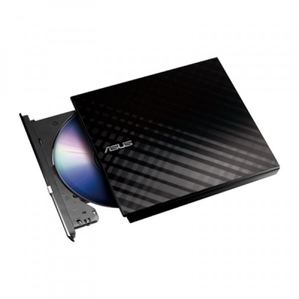Asus dvd-rw sdrw-08d2s-u slim negra usb 13mm Asus dvd-rw sdrw-08d2s-u slim negra usb 13mm