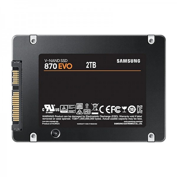 Samsung 870 evo ssd 2tb 2.5" sata3 Samsung 870 evo ssd 2tb 2.5" sata3